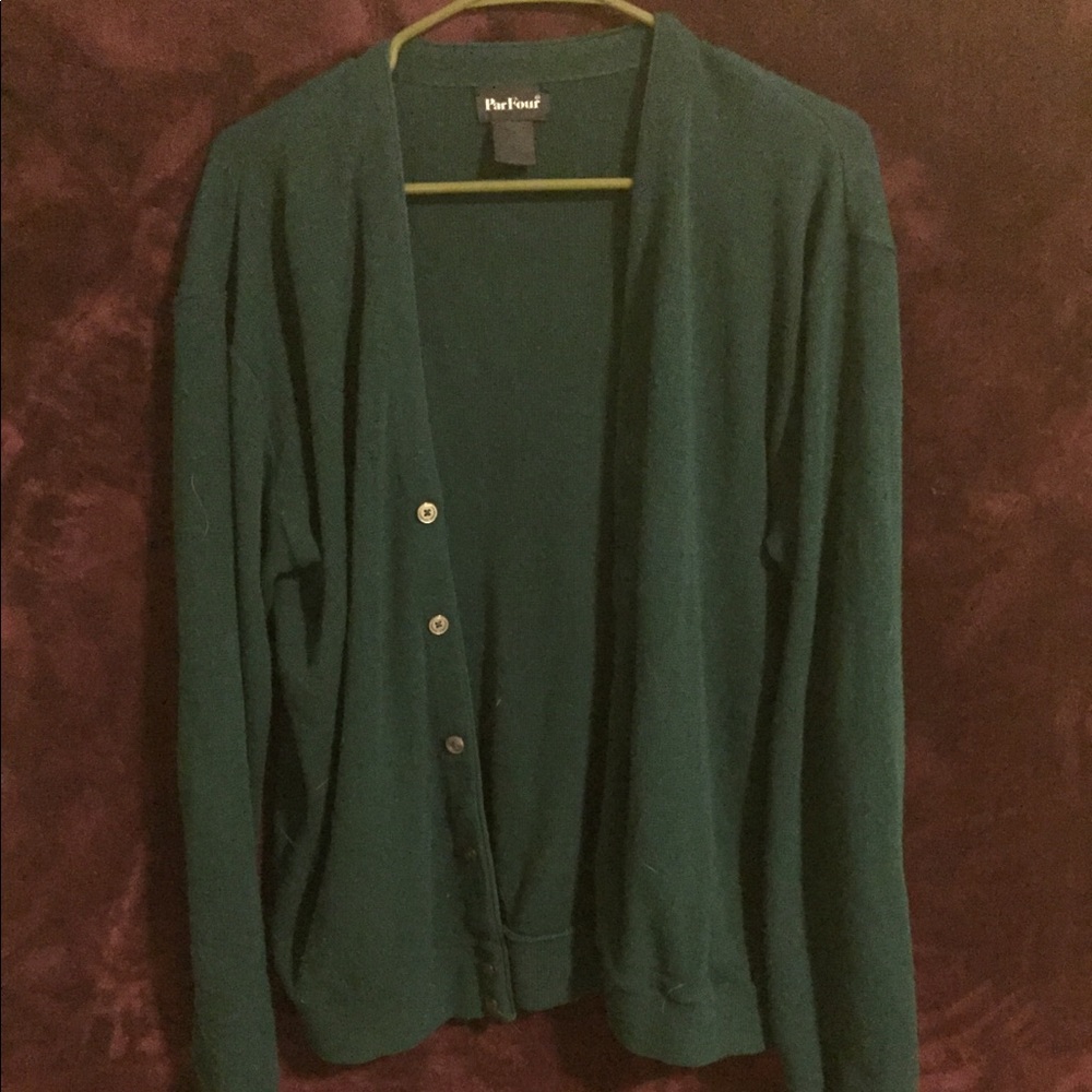 Green Vintage Cardigan